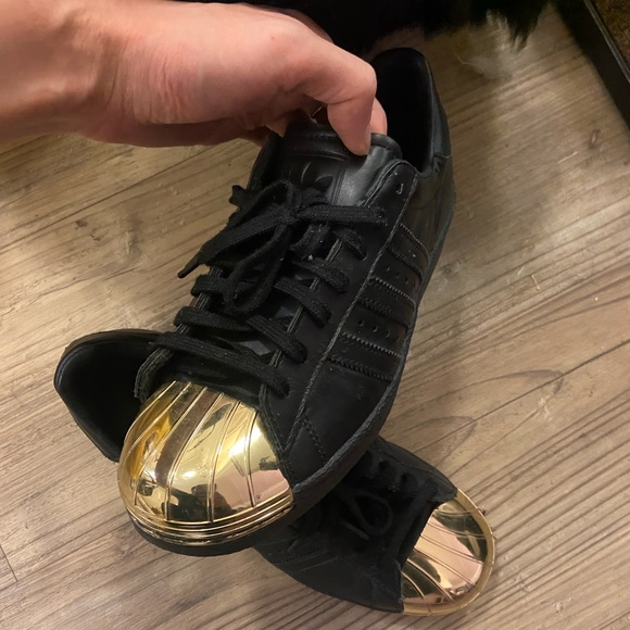 Adidas Gold Shelltop Sneakers - Picture 2 of 3